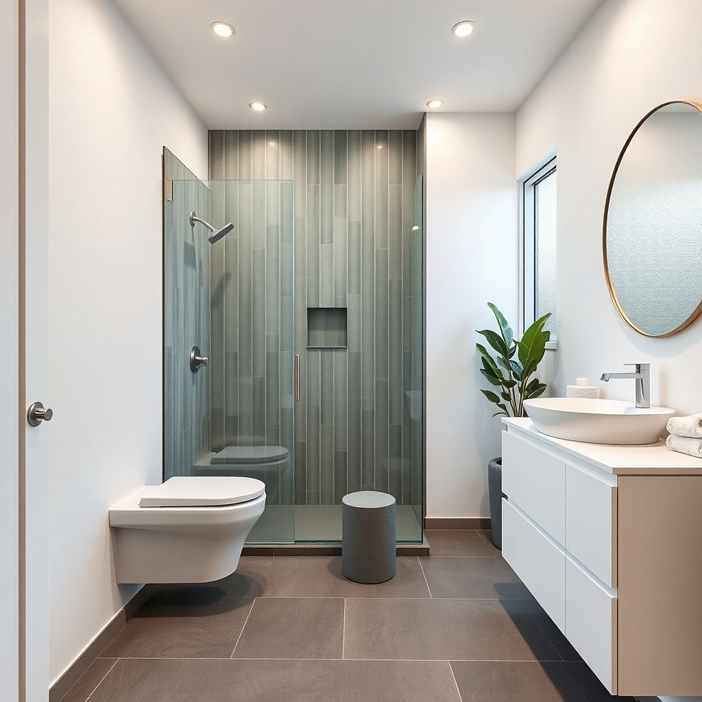 Beginner-Friendly Small Bathroom Remodel Ideas for Shower Layout