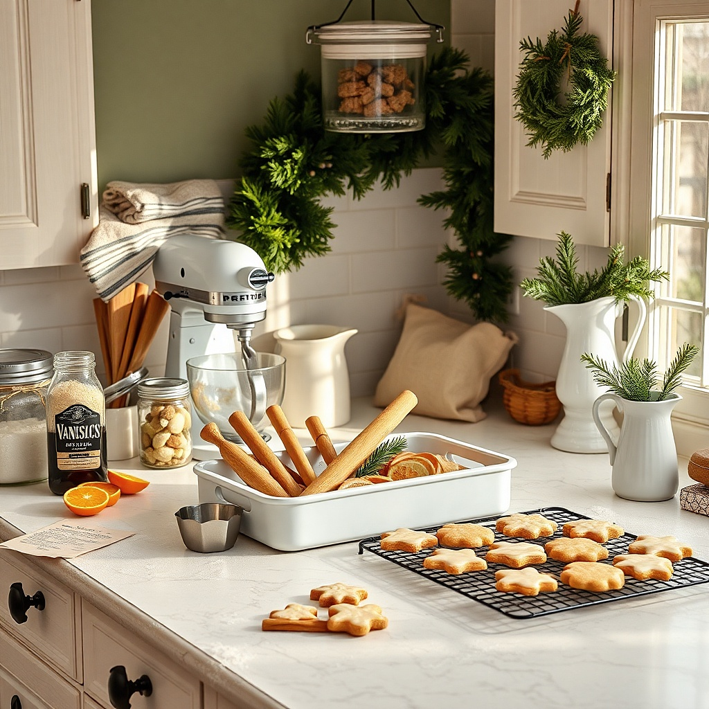12 Christmas Kitchen Counter Decor Ideas That Feel Festive Without Taking Over