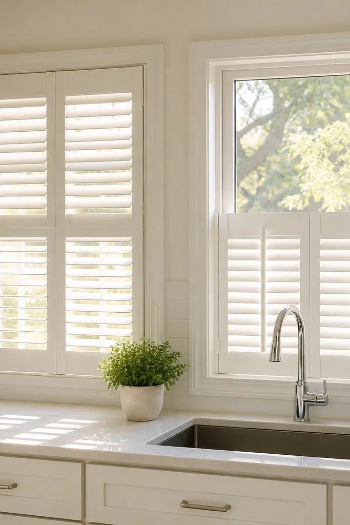 Comparison Kitchen Shutter Ideas for Bright Privacy