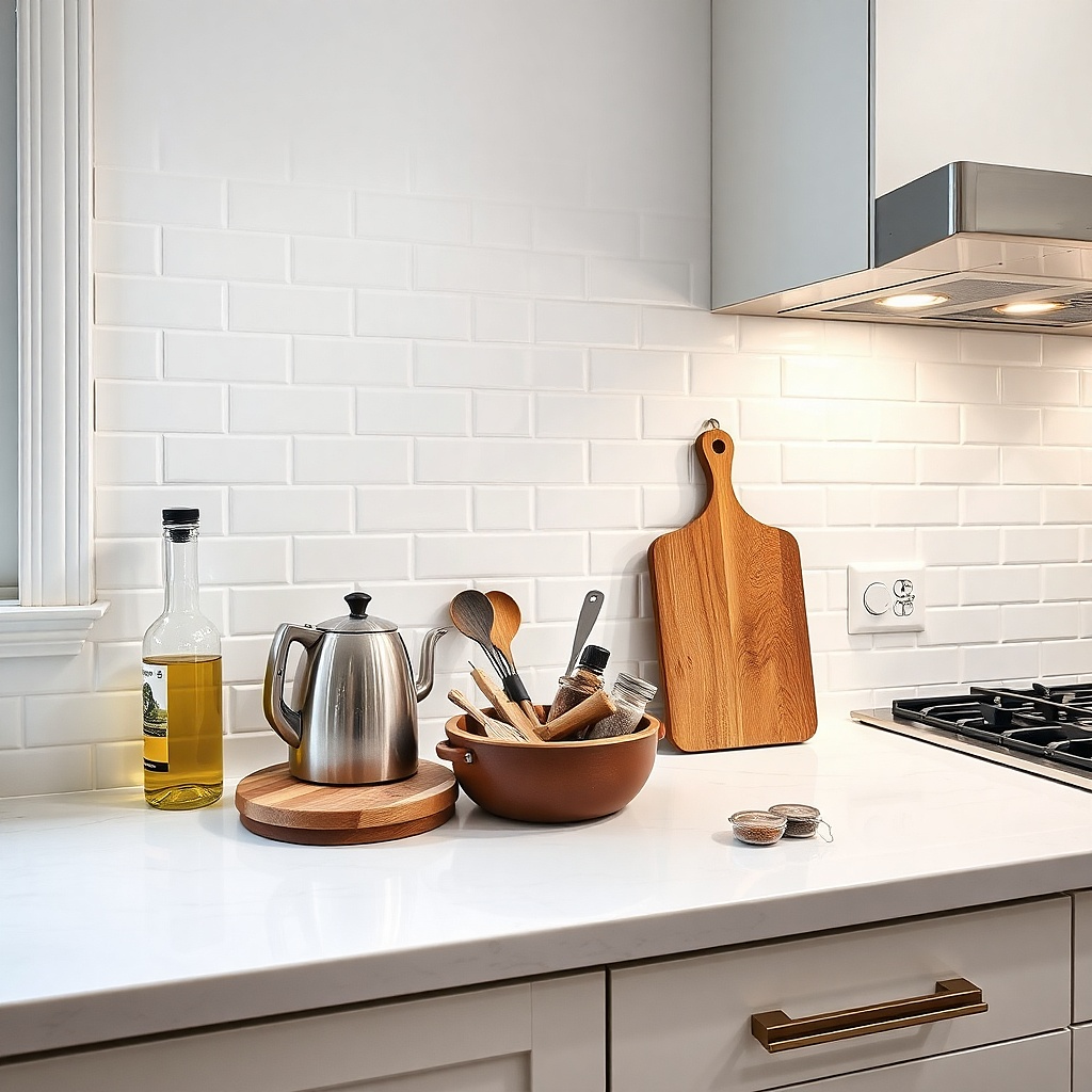 Cozy and Clean Ways to Fix the Gap Between Countertop and Wall