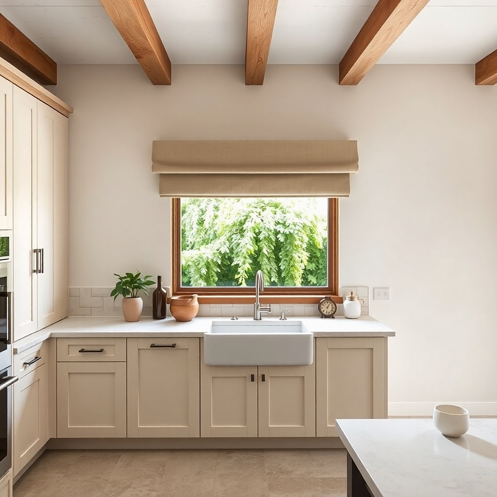 High-End Kitchen Window Valance Ideas for Soft Style