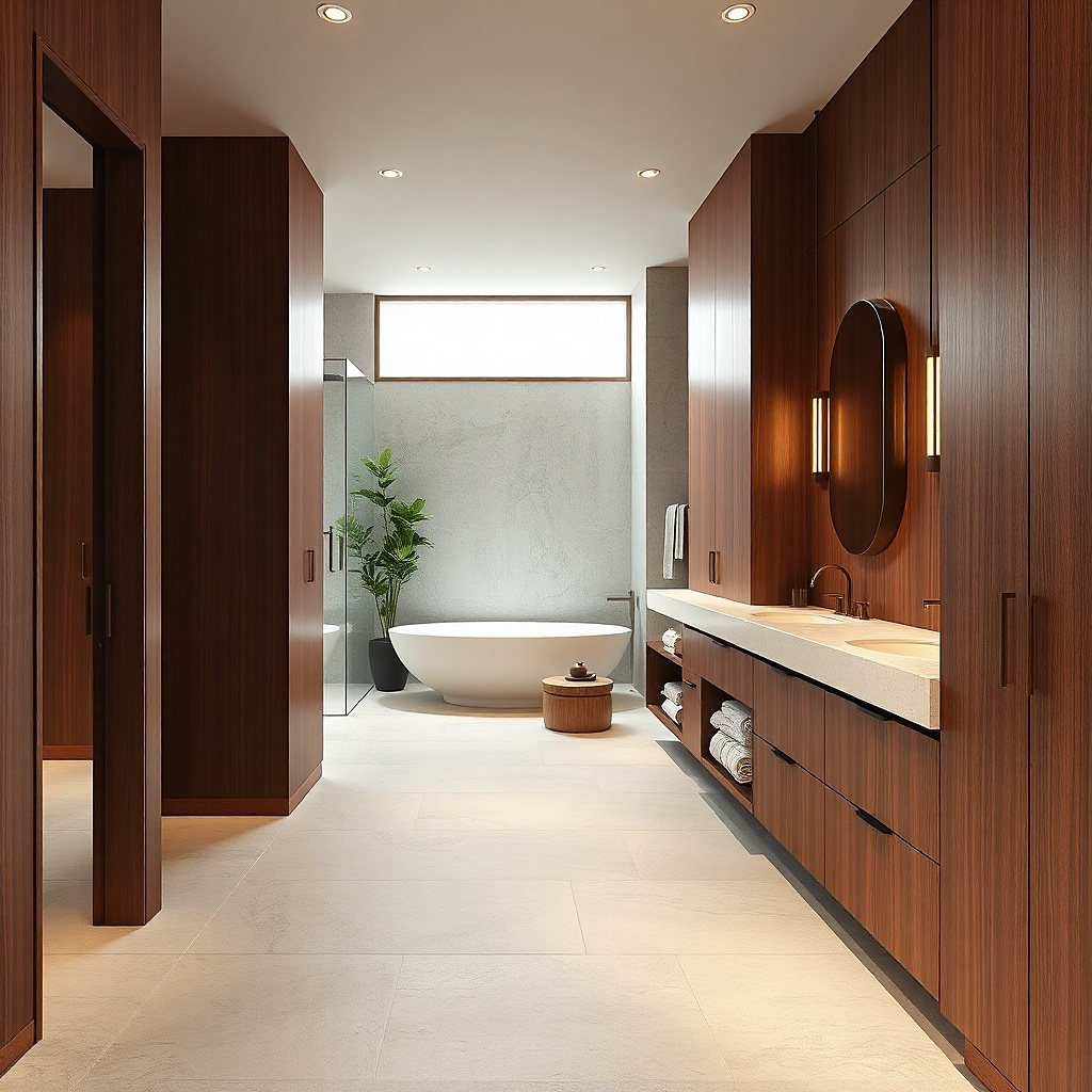 Clear sliding glass shower door with thin metal framing