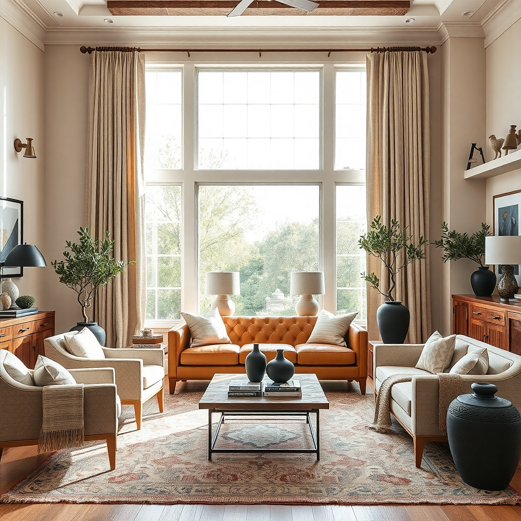 15 Living Room Curtains Ideas That Work Year Round