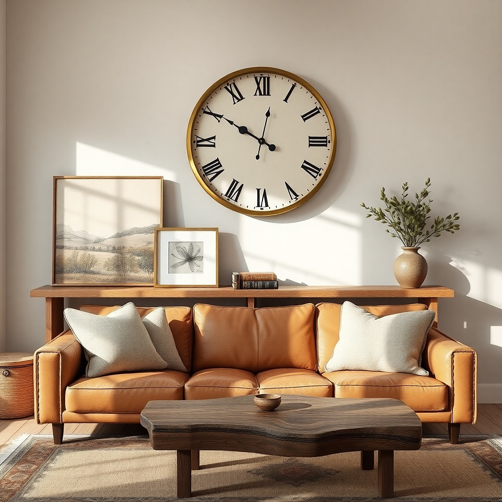 Low-Maintenance Living Room Wall Decor Ideas