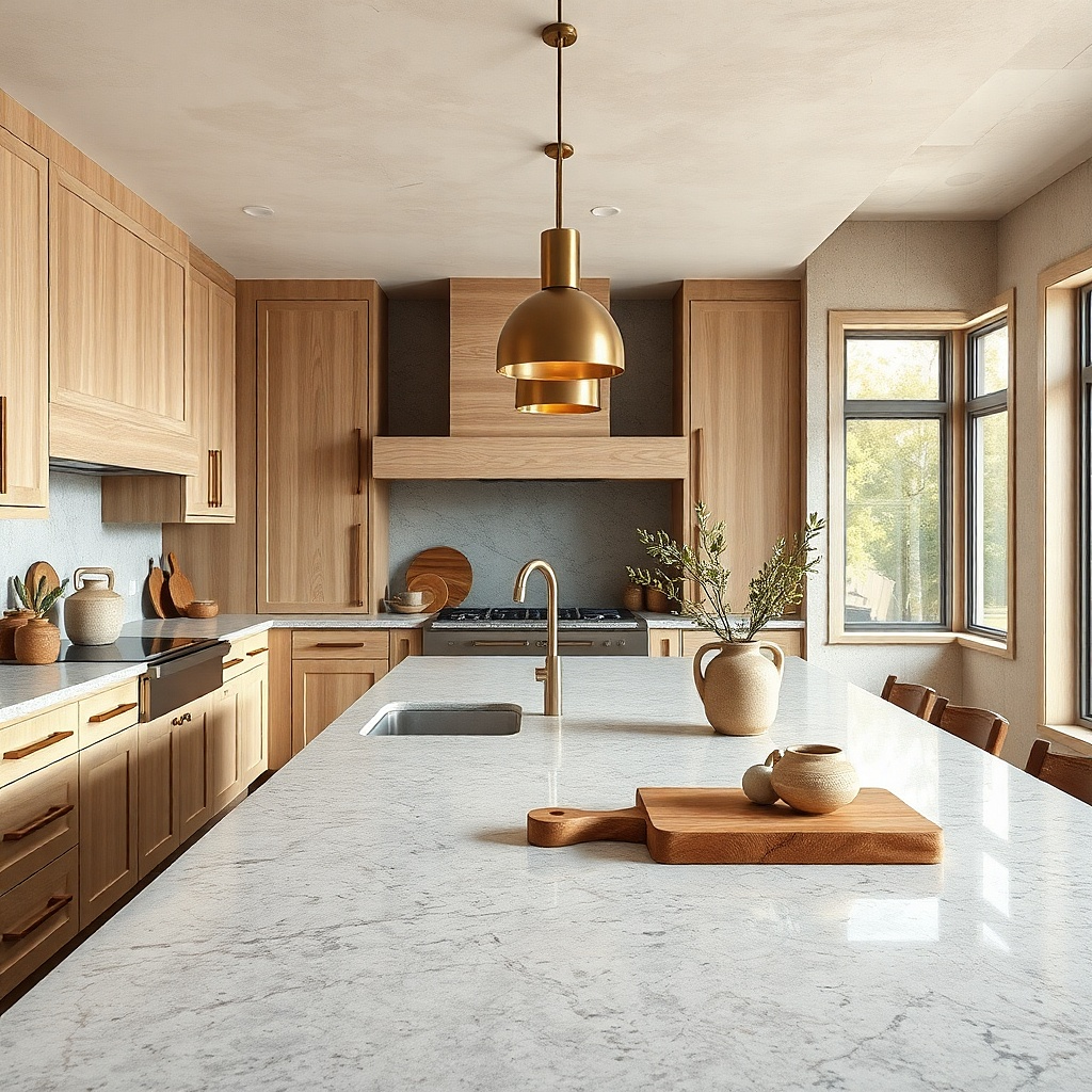 Modern Granite vs Quartz Countertops for Busy Kitchens