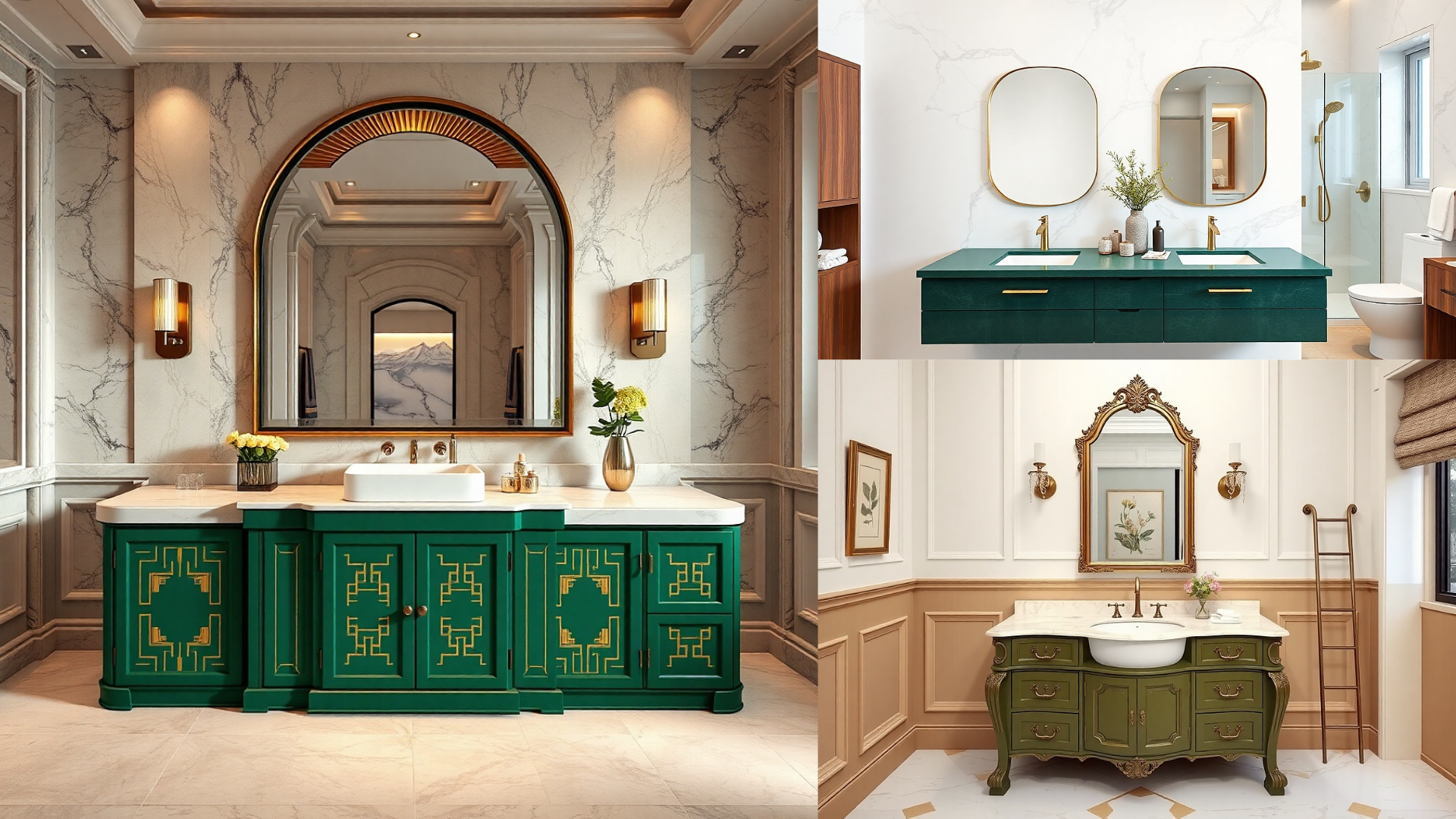 Modern Green Bathroom Vanity Ideas With Real Style