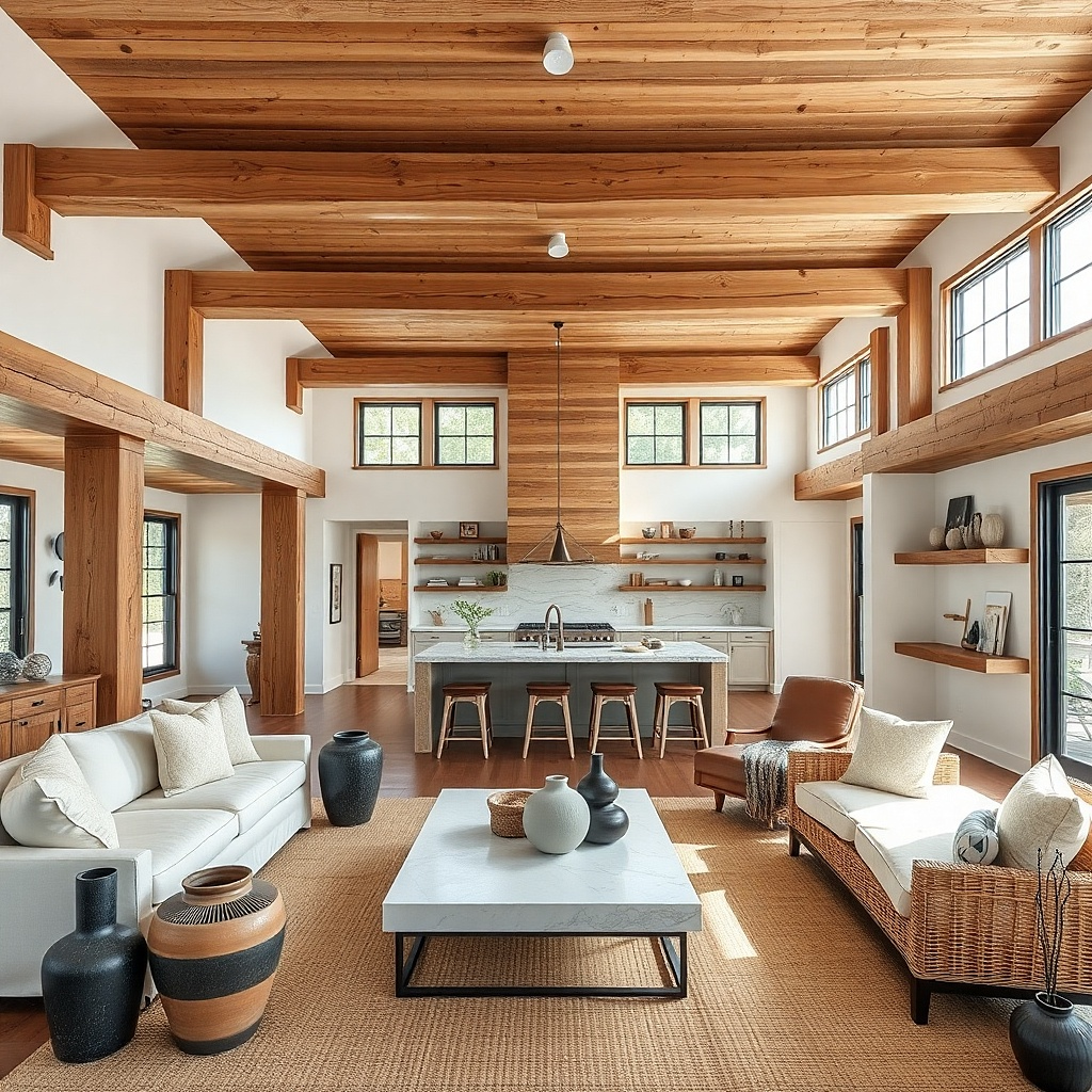24 Open-Concept Living Room and Kitchen Ideas That Make Your Whole Home Feel Connected