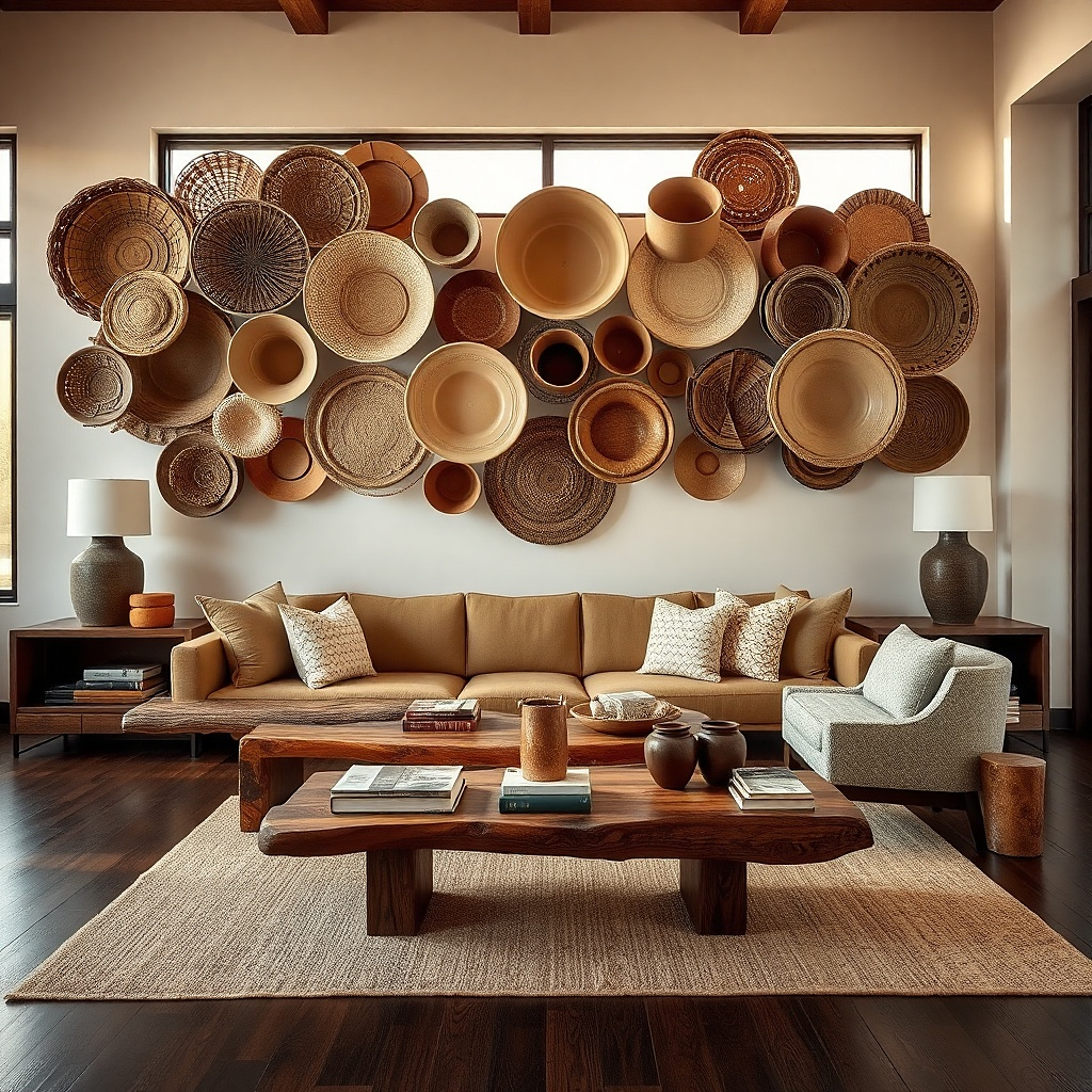 Renter-Friendly Living Room Wall Decor Ideas