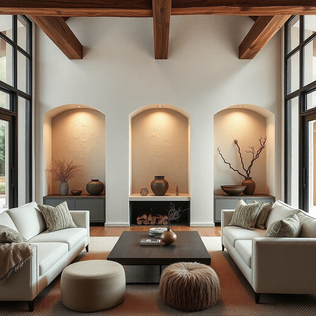 Renter-Friendly Living Room Wall Decor Ideas