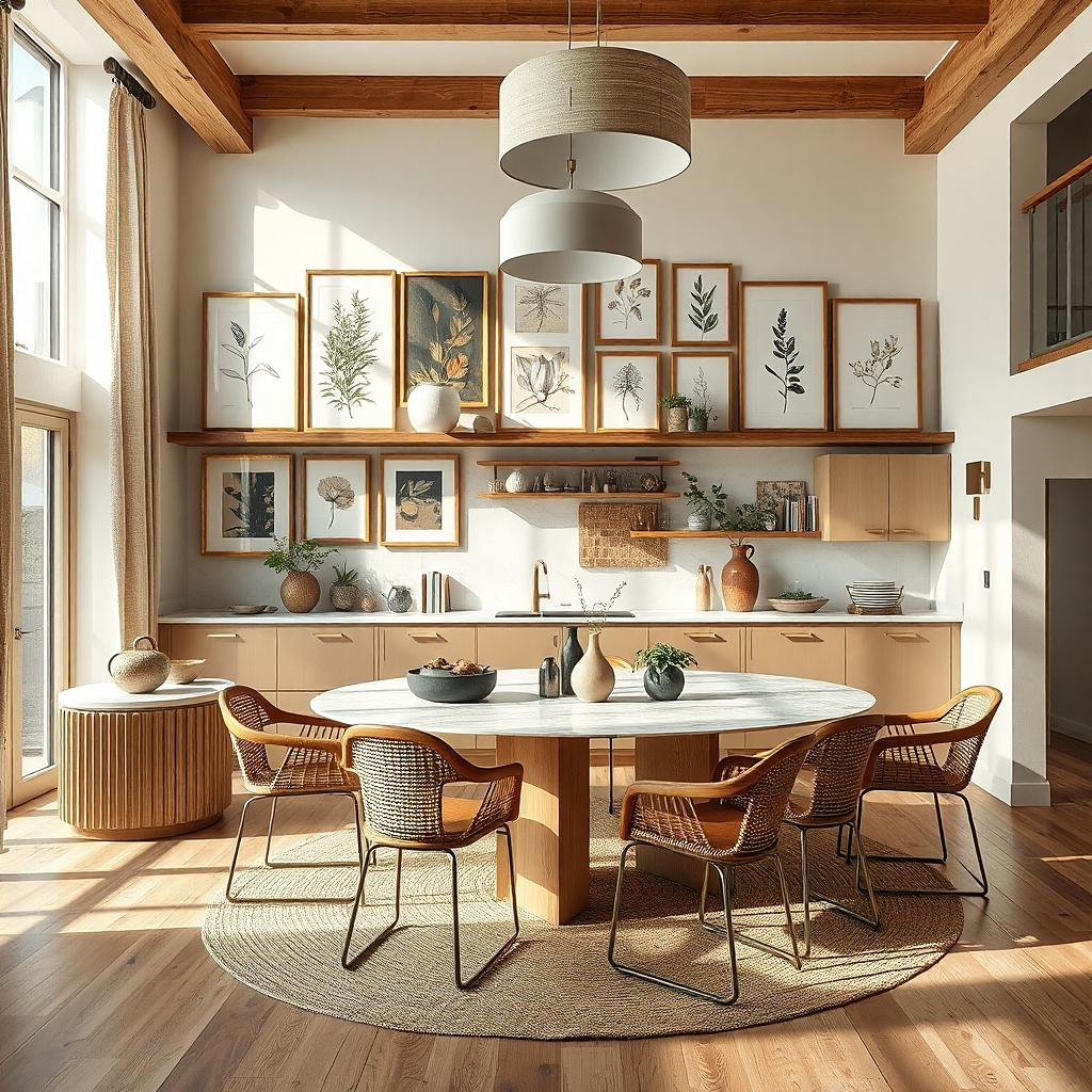 Small-Space Kitchen Gallery Wall Ideas