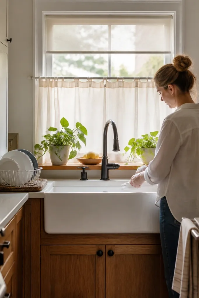 Small-Space Kitchen Window Ideas Over Sink