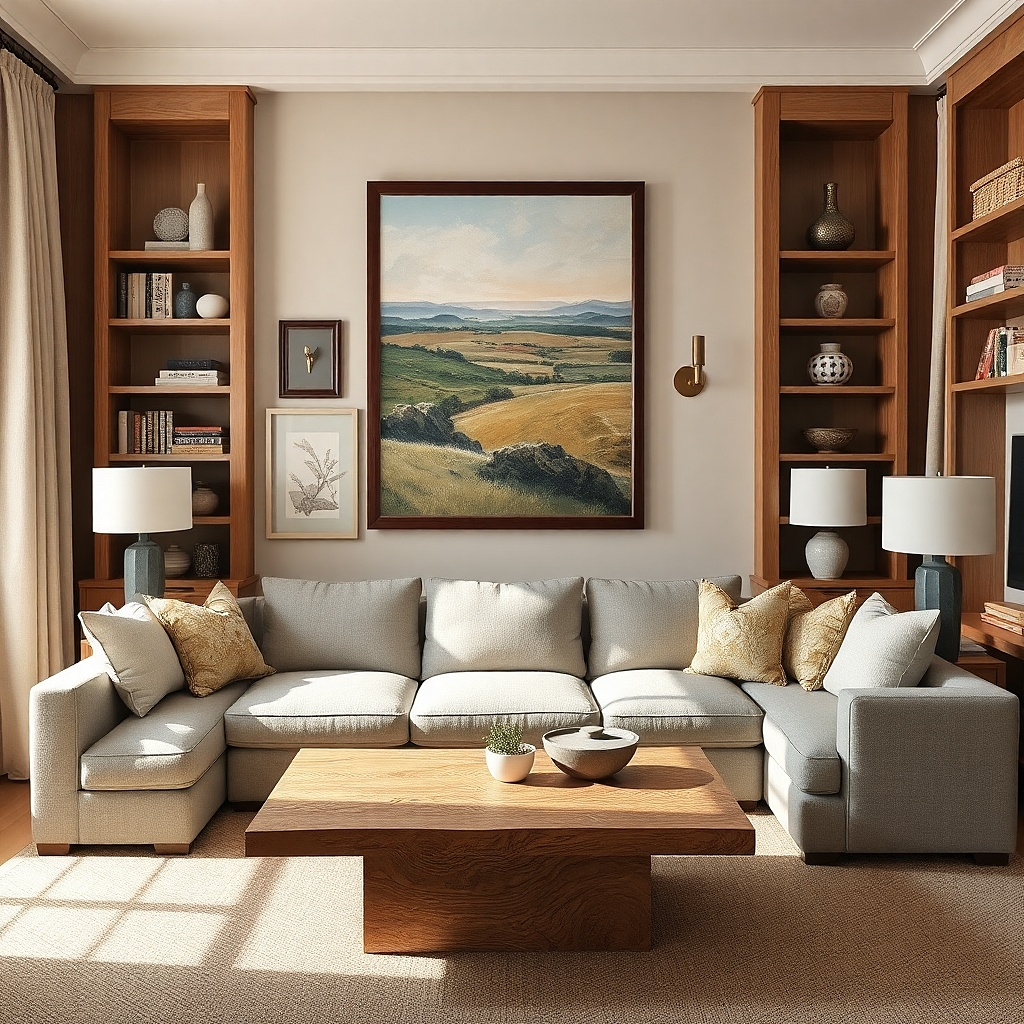 Small-Space Living Room Wall Decor Ideas