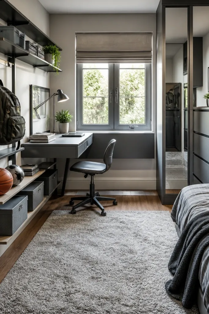 Small Teen Boy Bedroom Ideas