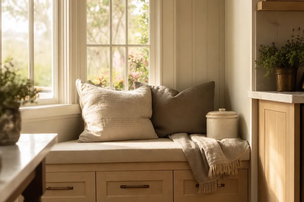 Themed Kitchen Window Seat Ideas for a Cozy Corner