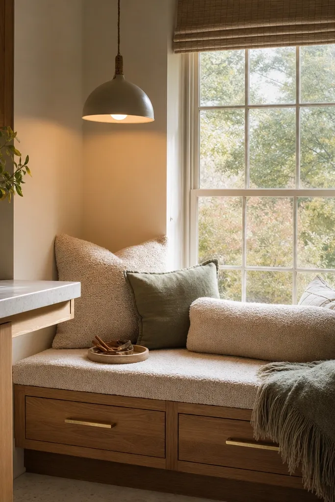 Themed Kitchen Window Seat Ideas for a Cozy Corner
