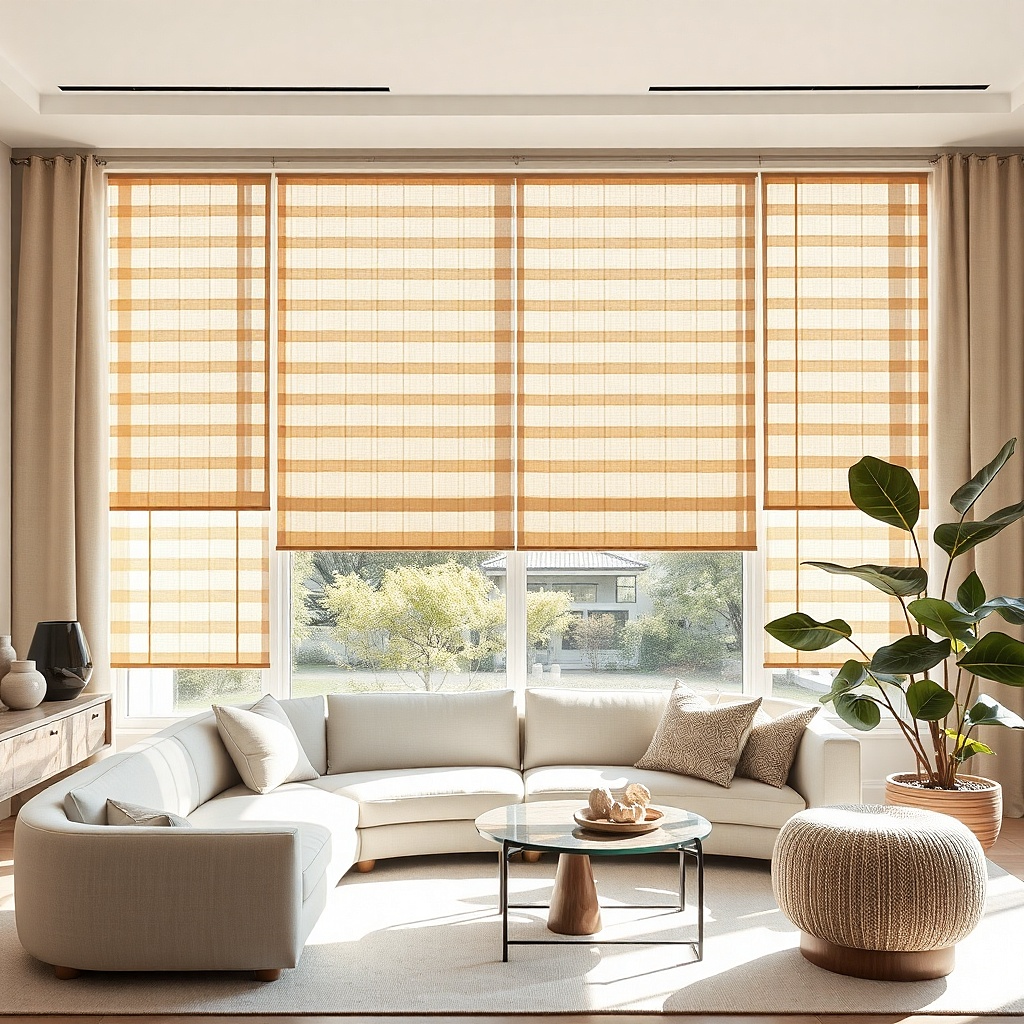 15 Window Blinds Ideas for a Small-Space Living Room