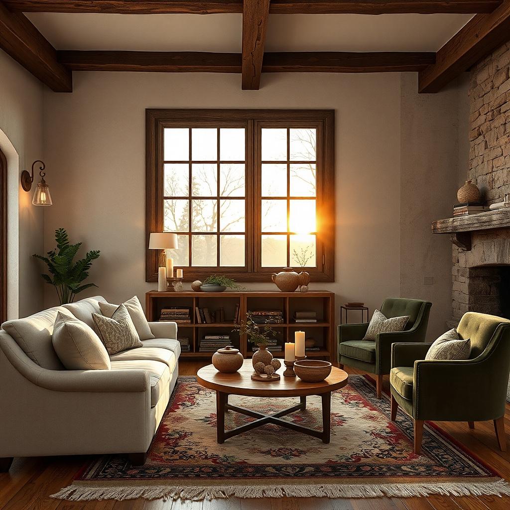 Year-Round Living Room Wall Decor Ideas